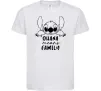 Детская футболка Ohana means family Белый фото