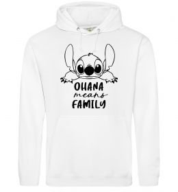 Мужская толстовка (худи) Ohana means family