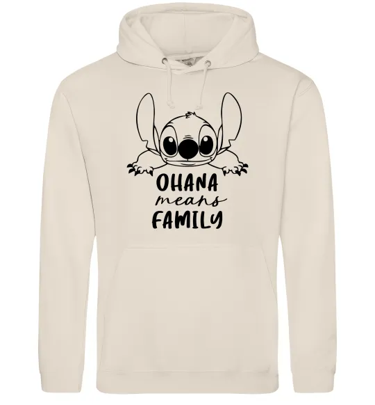 Женская толстовка (худи) Ohana means family Таш фото
