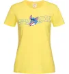 Женская футболка Стіч ловить хвилю Лимонный Женская футболка Стіч ловить хвилю Лимонный фото