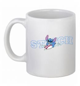 Чашка керамическая Стіч ловить хвилю