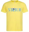 Мужская футболка Stitch напис Лимонный фото