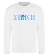 Світшот Stitch напис Білий фото