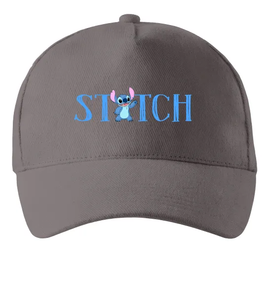 Кепка Stitch напис Серый фото