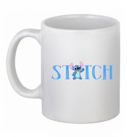 Чашка керамическая Stitch напис