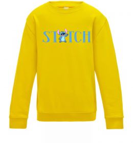 Дитячий світшот Stitch напис