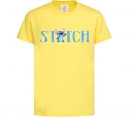 Детская футболка Stitch напис Детская футболка Stitch напис