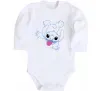 Детский боди Stitch happy Белый фото