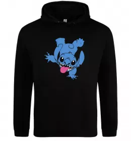 Мужская толстовка (худи) Stitch Белый фото