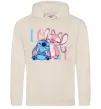 Чоловіча толстовка (худі) Stitch love Таш фото