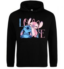 Женская толстовка (худи) Stitch love