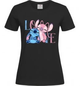Женская футболка Stitch love