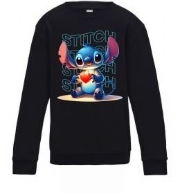 Детский Свитшот Стіч з сердечком