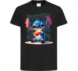 Дитяча футболка Стіч з сердечком