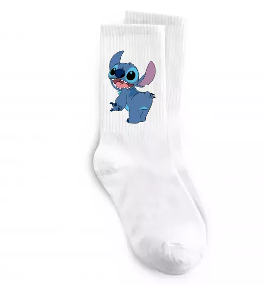 Носки Stitch Белый фото