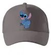 Кепка Stitch Серый фото