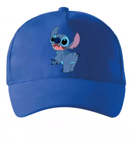 Кепка Stitch Ярко-синий фото