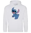Жіноча толстовка (худі) Stitch Сірий меланж фото