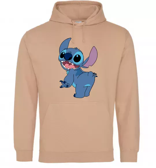 Жіноча толстовка (худі) Stitch Пісочний фото