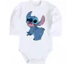 Дитячий бодік Stitch Білий фото