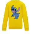Дитячий світшот Stitch Сонячно жовтий фото