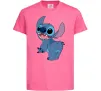 Дитяча футболка Stitch Яскраво-рожевий Дитяча футболка Stitch Яскраво-рожевий фото