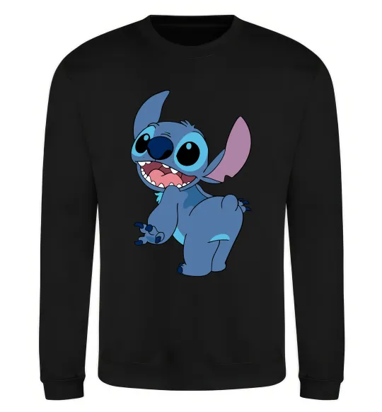 Світшот Stitch Чорний фото