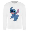 Світшот Stitch Білий фото