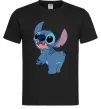 Мужская футболка Stitch Черный фото