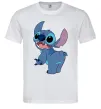 Мужская футболка Stitch Белый фото