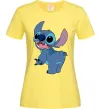 Женская футболка Stitch Лимонный фото