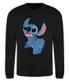 Свитшот Stitch Черный фото