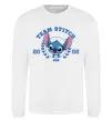 Свитшот Team stitch Белый фото