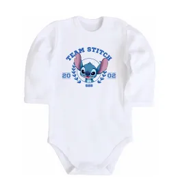 Дитячий бодік Team stitch Білий фото