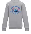 Детский Свитшот Team stitch Серый меланж фото