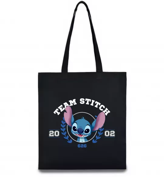 Эко-сумка Team stitch Черный фото