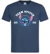 Мужская футболка Team stitch Темно-синий фото