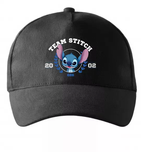 Кепка Team stitch Черный фото