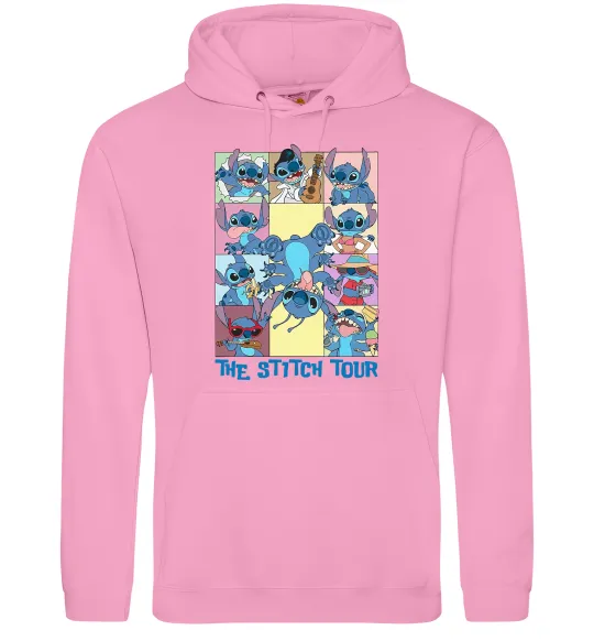 Чоловіча толстовка (худі) The Stitch tour Рожевий фото