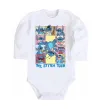 Детский боди The Stitch tour Белый фото