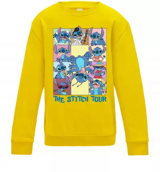 Детский Свитшот The Stitch tour Солнечно желтый фото