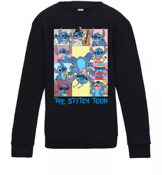 Детский Свитшот The Stitch tour Черный фото