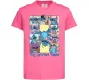 Детская футболка The Stitch tour Ярко-розовый фото