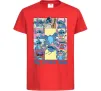 Детская футболка The Stitch tour Красный фото