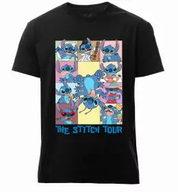 Мужская премиум футболка Stitch Белый фото