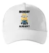 Кепка Monday already Белый фото