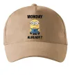 Кепка Monday already Песочный фото