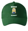 Кепка Monday already Темно-зеленый фото