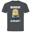 Чоловіча футболка Monday already Графіт Чоловіча футболка Monday already Графіт фото