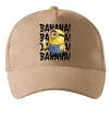 Кепка Міньйон Banana Песочный фото